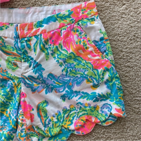 Lilly Pulitzer The Buttercup Short Resort White Casa Marina - Picture 2 of 4